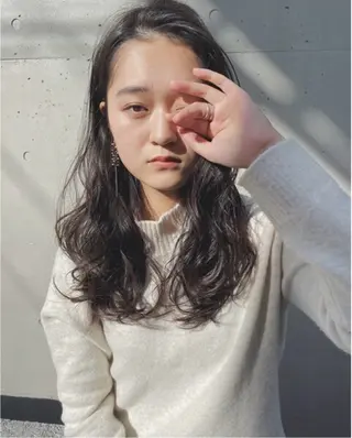 パーマ 🌙レイヤーカット 🌙/HI naのヘアスタイル