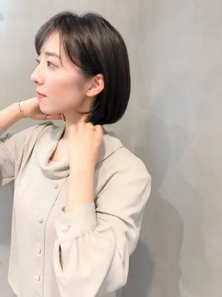 ショート SHARON（シャロン）所属・すきバサミを使わない カット✂️✨郡司泰之のヘアスタイル