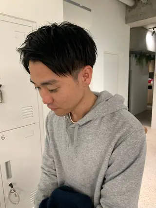 ショート メンズ TONUKOA RUA下北沢店【トヌコア ルア】所属・丸山璃子 /パーマ/レイヤーのヘアスタイル