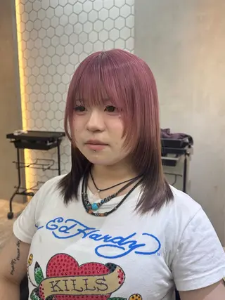 ミディアム 銀座 / シマムラミホのヘアスタイル