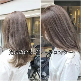 セミロング カラー 【ネウィ天王寺 】seiyaのヘアスタイル