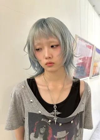 ショート レイヤーカット/ハイ トーン✂︎ゆーぴ✂︎のヘアスタイル