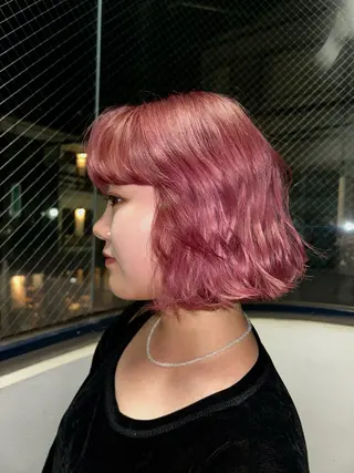 ショート あゆり ／縮毛矯正のヘアスタイル