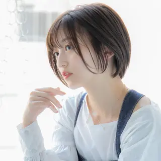 ショート カラー パーマ ヘアアレンジ ネイル マツエク・マツパ 美艶カラー 髪質改善 似合わせカット 銀座のヘアスタイル