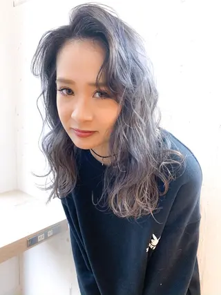 セミロング HAIR WORKS HELM所属・ショート✨ボブ✨代表 新田見美仁のヘアスタイル