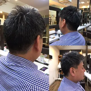 ショート メンズ 赤羽、髪質改善サロン 吉野リョウスケのヘアスタイル