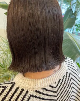 ミディアム しもかわ かほのヘアスタイル