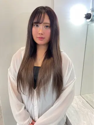 ロング カラー エクステ/艶カラー/ 髪質改善 かいり✂️のヘアスタイル