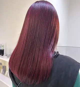 セミロング カラー にった みずきのヘアスタイル