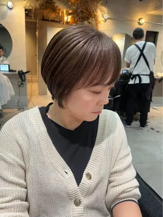 ショート 韓国系/ダブルカラー /トグチリンカのヘアスタイル