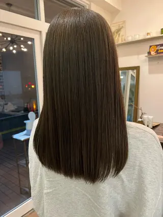 セミロング 山崎 和花のヘアスタイル