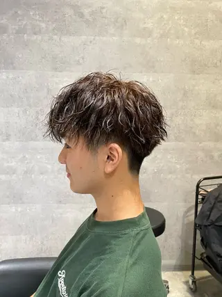 パーマ メンズ _white鳳店/ 杉本 健のヘアスタイル