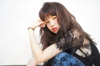 ロング カラー パーマ ヘアアレンジ マンツーマン施術🦋 ayajuのヘアスタイル