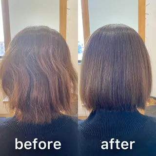 ショート カラー KIZU 髪質改善 オカルト怪談のヘアスタイル