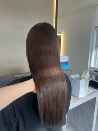 ロング RIENS Xrea nanamiのヘアスタイル