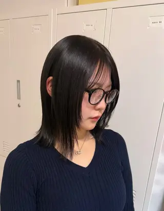 カラー ハイトーンベージュ カラー/さら🎀のヘアスタイル