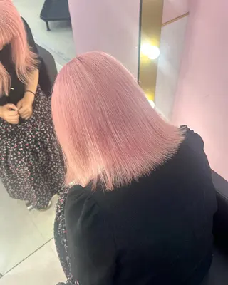 ミディアム カラー 🦋艶髪ハイトーン KOKI🦋のヘアスタイル