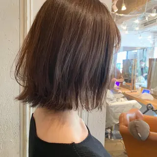 ミディアム 銀座🤍ボブ/ ミディアム/佐野夢美のヘアスタイル
