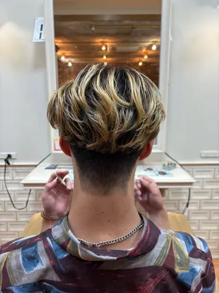 ショート メンズ 荒牧 咲良のヘアスタイル