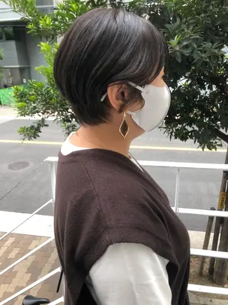 ショート メンズ特化美容師 ハスイルイのヘアスタイル