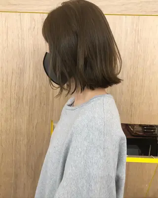 ショート カラー ボブ/ミニボブ/ 立河今日子のヘアスタイル