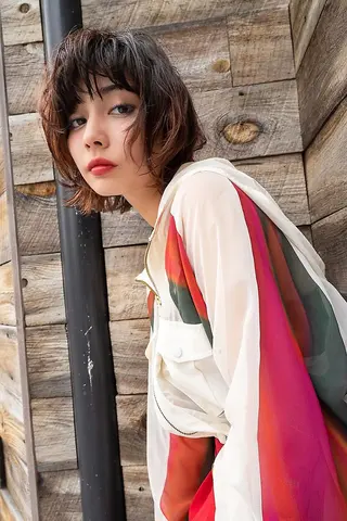 ショート ANGELICA 吉川智昭のヘアスタイル