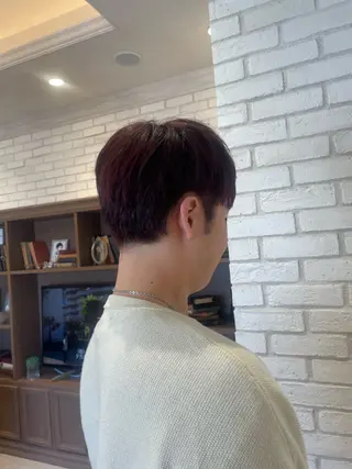 メンズ シモカワ マシロのヘアスタイル