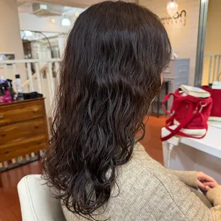 ロング くわこ ひなたのヘアスタイル