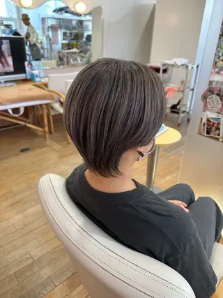 ショート 山本 瑠華のヘアスタイル