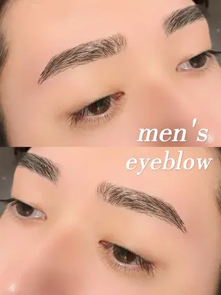 メンズ アイブロウ 🍒‪ Nozomi🎧‎のマツエク・マツパデザイン