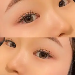 マツエク・マツパ ⸜🌷︎⸝韓国風特化 サロンKanna🌷のマツエク・マツパデザイン