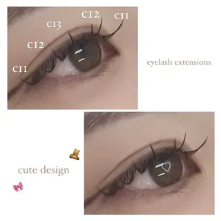 マツエク・マツパ 【EYELA】 MARU🎀のマツエク・マツパデザイン