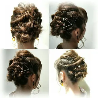 ショート ミディアム セミロング ロング ヘアアレンジ .. meiのヘアスタイル