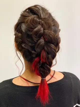 セミロング ReHyd BEAUTÉ salon&store 心斎橋店所属・❤️MASAKO❤️ 🌸🩷エクステ🩷のヘアスタイル