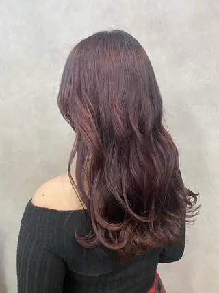 ロング カラー attrait所属・アトレ＊個室サロン himekaのヘアスタイル
