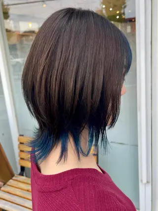 ミディアム 🍭透明感カラー 志賀拓海🍬🌈のヘアスタイル