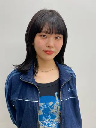 ミディアム カラー noa/ 渋谷のヘアスタイル