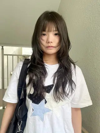 ロング カラー 似合わせイメチェン 🎀nonokaのヘアスタイル