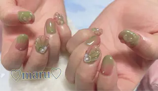 ネイル まるみ ♡のネイルデザイン