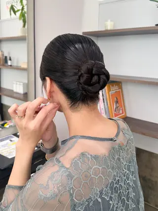 ロング ヘアアレンジ 福岡透明感カラー/ 髪質改善/ayaneのヘアスタイル