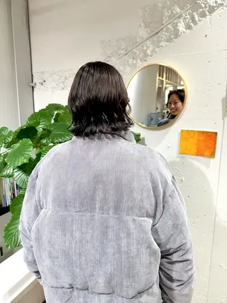 ミディアム yearn所属・naho✂︎bob/ layerのヘアスタイル