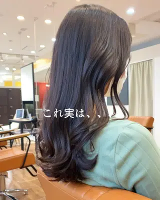 ミディアム 古沢 新のヘアスタイル