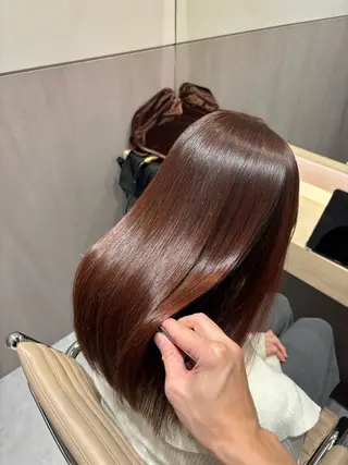 セミロング SALOWIN所属・吉祥寺/髪質改善 縮毛矯正特化/川口のヘアスタイル