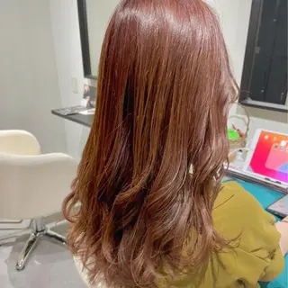 ロング カラー シェアハピ ヤマモトのヘアスタイル