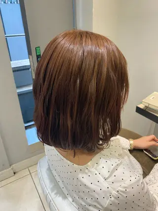 ミディアム mira share salon所属・ブリーチカラー🐼 sayukiのヘアスタイル