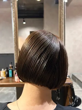 ミディアム enx天王町店 伊藤　愛央のヘアスタイル