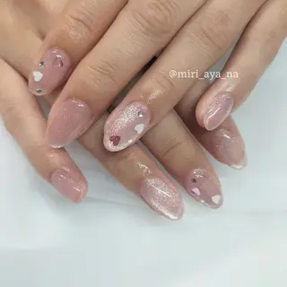 ネイル 韓国/ワンホン💓 ayana👼🏻のネイルデザイン