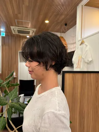 ショート パーマ BEAUTRIUM 穂乃香のヘアスタイル