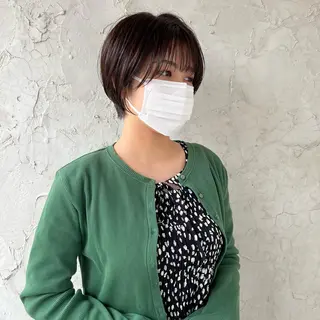 ショート 🟤TAP🟤 木曳野　金沢店のヘアスタイル