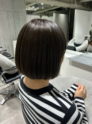 ショート カラー トキタ アオイのヘアスタイル